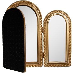 Specchio da parete Clayre & Eef 62S315 50x2x35 cm Color oro