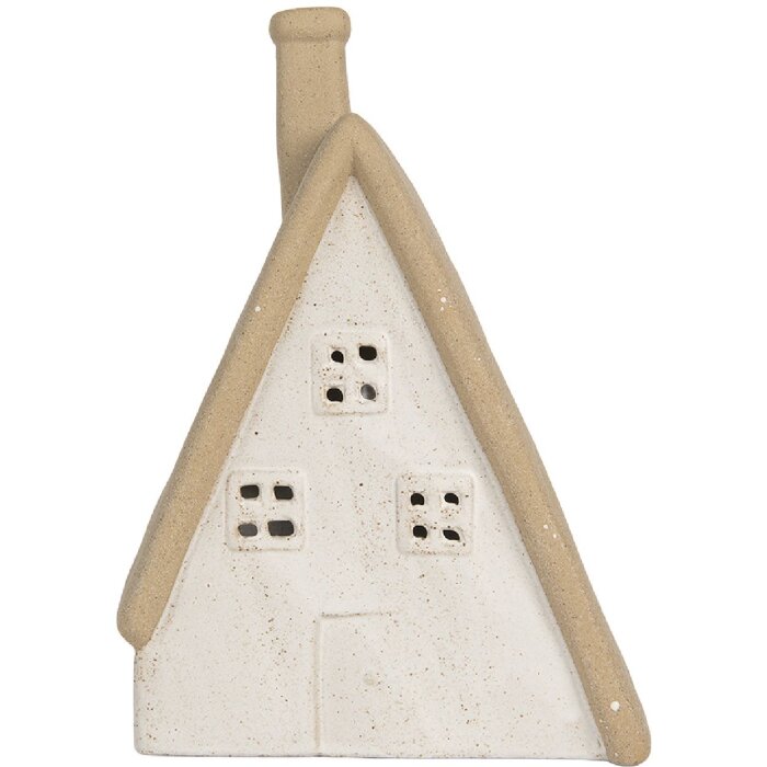 Clayre & Eef 6CE2174S Decorazione Casa con LED 9x7x13 cm Beige