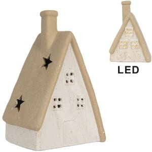 Clayre & Eef 6CE2174S Decorazione Casa con LED 9x7x13...
