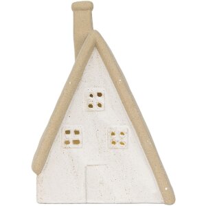 Clayre & Eef 6CE2174S Decorazione Casa con LED 9x7x13 cm Beige