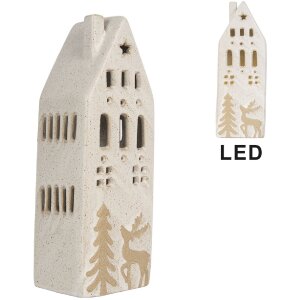 Clayre & Eef 6CE2175L Decorazione Casa con LED 9x7x24 cm
