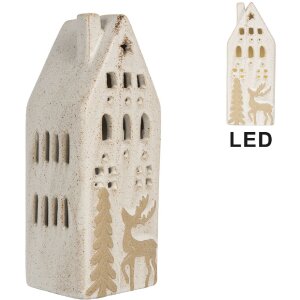 Clayre & Eef 6CE2175M Decorazione Casa con LED 7x6x19 cm