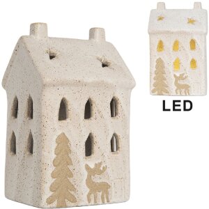 Clayre & Eef 6CE2176M Decorazione Casa con LED 9x7x15 cm