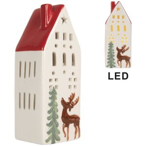 Decorazione Casa con LED Clayre & Eef 6CE2177L 7x6x19 cm