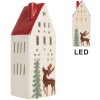Decorazione Casa con LED Clayre & Eef 6CE2177L 7x6x19 cm