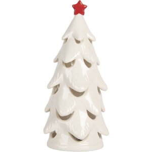 Clayre & Eef 6CE2178S Decorazione Albero di Natale con LED Ø 9x19 cm