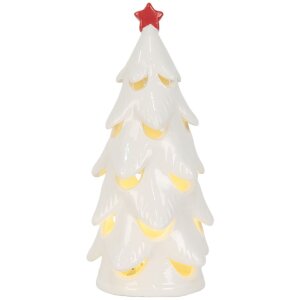 Clayre & Eef 6CE2178S Decorazione Albero di Natale con LED Ø 9x19 cm