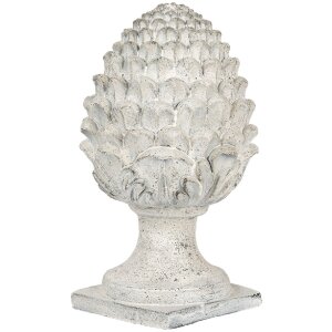 Clayre & Eef 6MG0120 Decorazione Pigna Beige-Grigio...