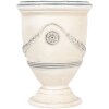 Clayre & Eef 6MG0121 Decorazione Vaso per Fiori Beige Grigio Ø 23x31 cm