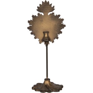 Ornamento Decorativo Clayre & Eef 6PR5292 10x8x23 cm Oro e Marrone