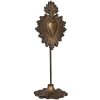 Ornamento Decorativo Clayre & Eef 6PR5292 10x8x23 cm Oro e Marrone