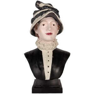 Busto decorativo donna Clayre & Eef 6PR5549 27x21x48...