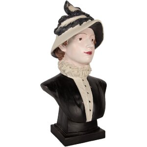 Busto decorativo donna Clayre & Eef 6PR5549 27x21x48...