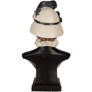 Busto decorativo donna Clayre & Eef 6PR5549 27x21x48 cm Beige/Marrone