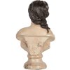Busto decorativo donna Clayre & Eef 6PR5553 12x8x20 cm Beige-Marrone