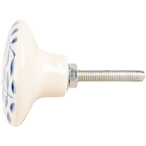 Manopola per porta Clayre & Eef 66268 Beige-Blu...