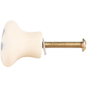 Manopola per porta Clayre & Eef 66275BL Ø 3x3...