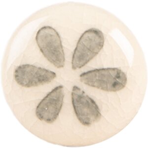 Pomello per porta in ceramica Clayre & Eef 66275G...