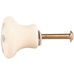 Pomello per porta in ceramica Clayre & Eef 66275G...