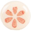 Pomello per porta Clayre & Eef 66275O Beige-Arancio 3x3 cm in Ceramica Stile Rustico