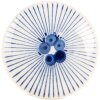Maniglia per porta Clayre & Eef 66280 Beige Blu Ø 4x3 cm Ceramica