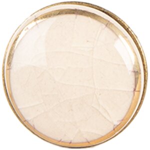 Manopola per porta Clayre & Eef 66281W Beige Dorato...