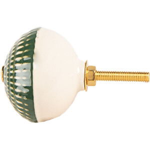Manopola per porta in ceramica Clayre & Eef 66283...