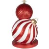 Base per albero di Natale Clayre & Eef 5MG0096 Rossa e Bianca Ø 55x84 cm