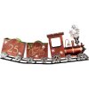 Decorazione Treno Clayre & Eef 5Y1308 79x15x37 cm Rossa
