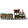 Decorazione Treno Clayre & Eef 5Y1309 Verde 77x15x31 cm