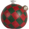 Base per albero di Natale Clayre & Eef 6MG0118 42x42x43 cm Rosso Verde