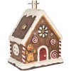 Base per albero di Natale Clayre & Eef 6MG0143 37x26x47 cm Marrone e Bianco