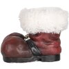 Clayre & Eef 6MG0144 Decorazione Vaso da Fiori Stivale Babbo Natale 26x26x20 cm