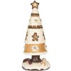 Decorazione albero di Natale Clayre & Eef 6MG0145 Marrone Beige Ø 24x51 cm