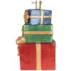 Base per albero di Natale Clayre & Eef 6MG0149 25x28x48 cm Rosso-dorata