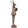 Decorazione Cervo Clayre & Eef 6PR5519 11x10x38 cm Color Oro