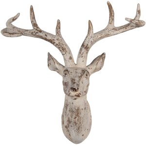Clayre & Eef 6PR5522 Decorazione da parete Cervo...