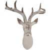 Clayre & Eef 6PR5522 Decorazione da parete Cervo 33x16x37 cm