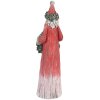Clayre & Eef 6PR5527 Decorazione Babbo Natale Rosso e Verde 7x6x24 cm