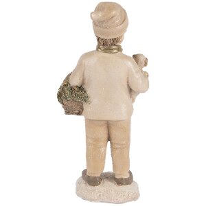 Decorazione Bambino Clayre & Eef 6PR5535 9x7x18 cm Beige