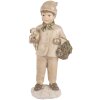 Decorazione Bambino Clayre & Eef 6PR5535 9x7x18 cm Beige