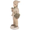 Decorazione Bambino Clayre & Eef 6PR5535 9x7x18 cm Beige