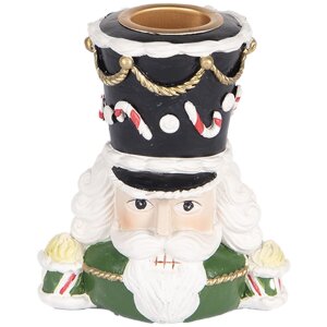 Portacandele Schiaccianoci Clayre & Eef 6PR5541 8x6x9 cm