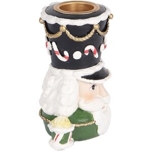 Portacandele Schiaccianoci Clayre & Eef 6PR5541 8x6x9 cm