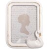Cornice per foto Clayre & Eef 2F1312 17x3x22 cm Bianca 13x18 cm