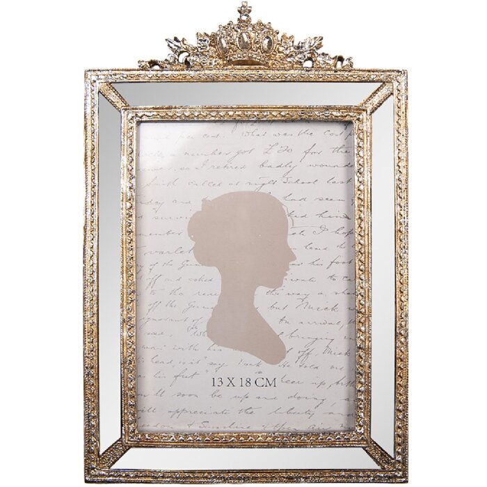 Cornice per foto Clayre & Eef 2F1325 17x26 cm Dorata 13x18 cm