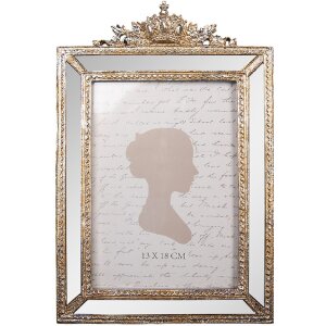 Cornice per foto Clayre & Eef 2F1325 17x26 cm Dorata...