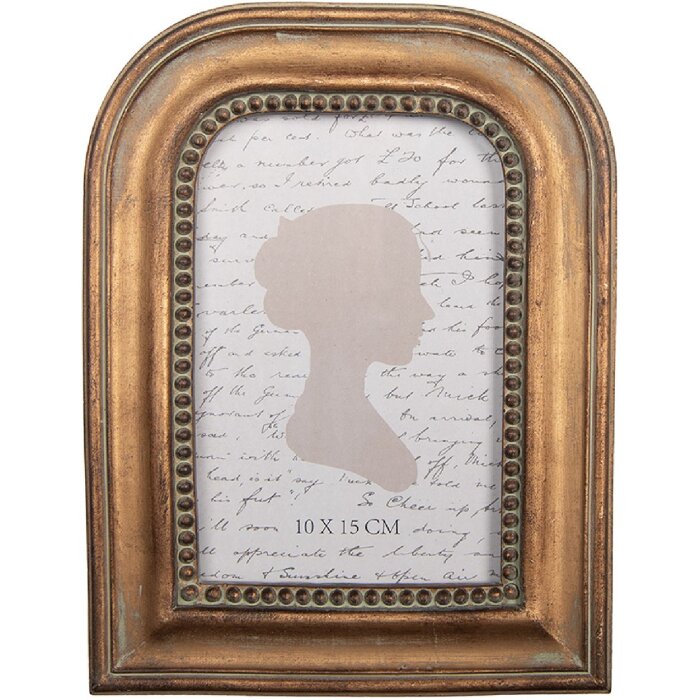 Cornice per foto Clayre & Eef 2F1339 16x2x21 cm Oro 10x15 cm