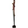 Decorazione Babbo Natale Clayre & Eef 5PR0167 10x12x80 cm Rosso & Verde