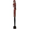 Decorazione Babbo Natale Clayre & Eef 5PR0167 10x12x80 cm Rosso & Verde